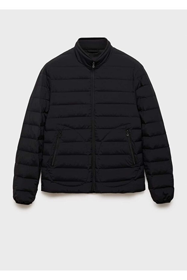 Feather Padded Quilted Jacket - 3