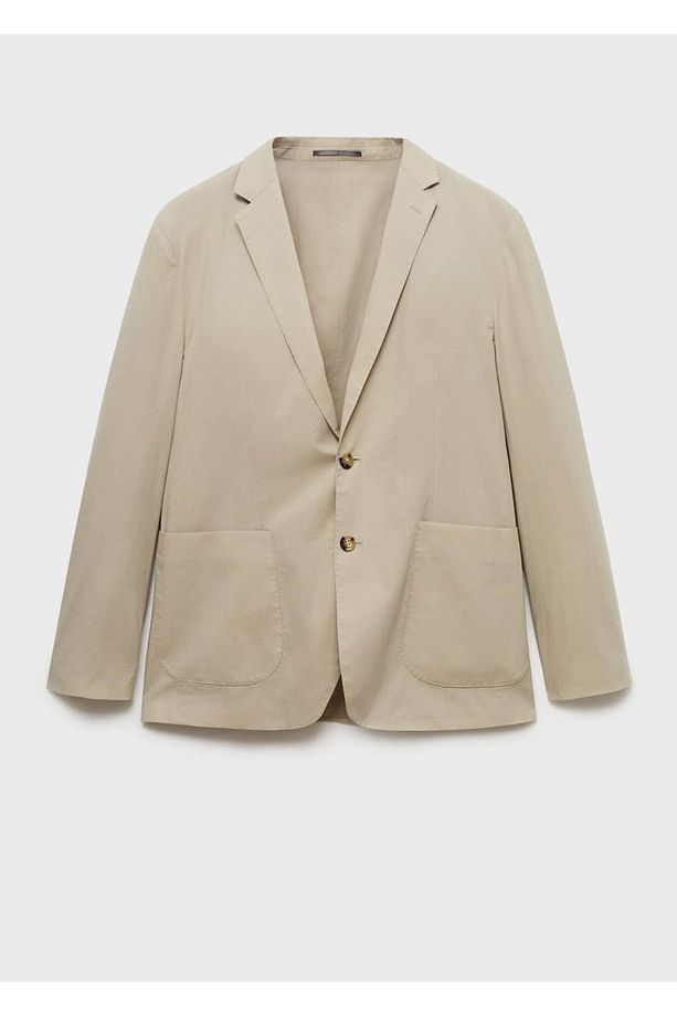 Pamuklu hafif blazer ceket - 3