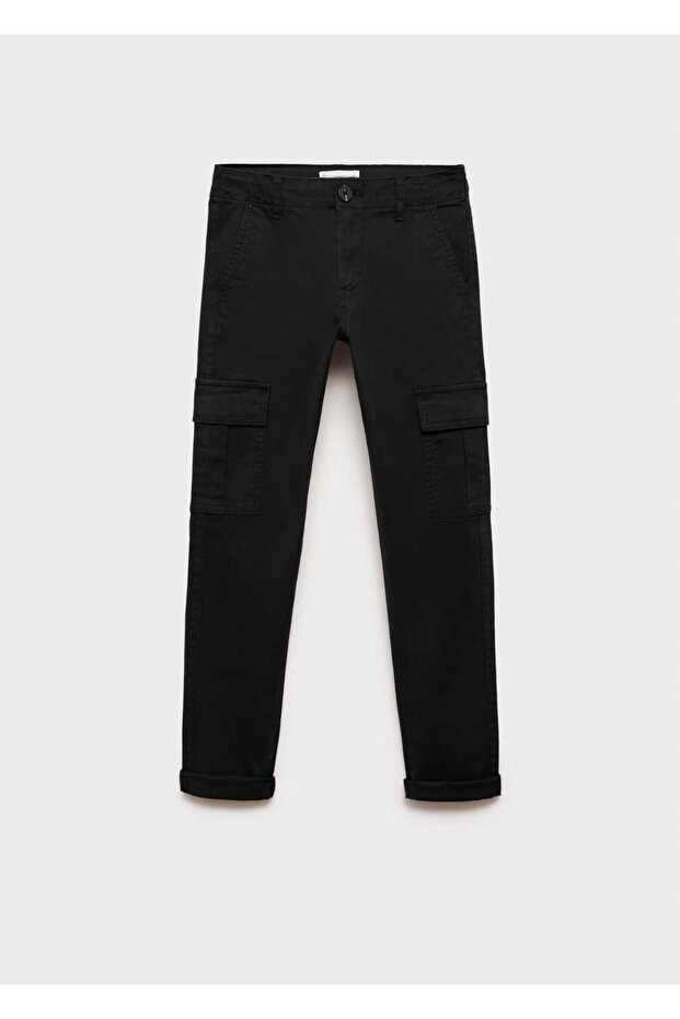 Gerade geschnittene Cargohose - 1