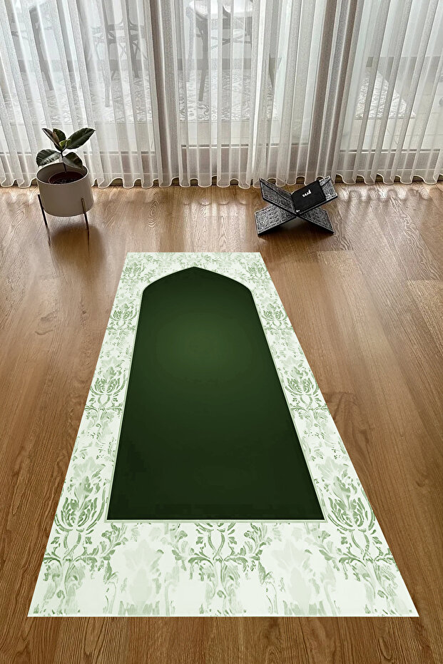Digital Printed Non-Slip Base Washable Dowry Prayer Mat Prayer Mat