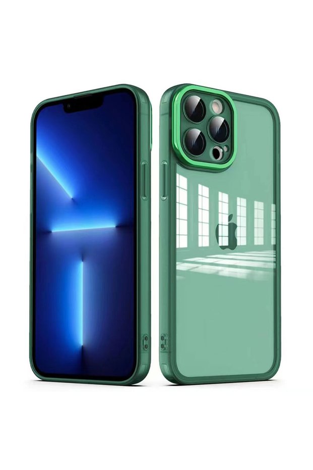 Cover Post Cover Compatible for iPhone 13 Pro Max Case Camera Protected Transparent Mobile Phone