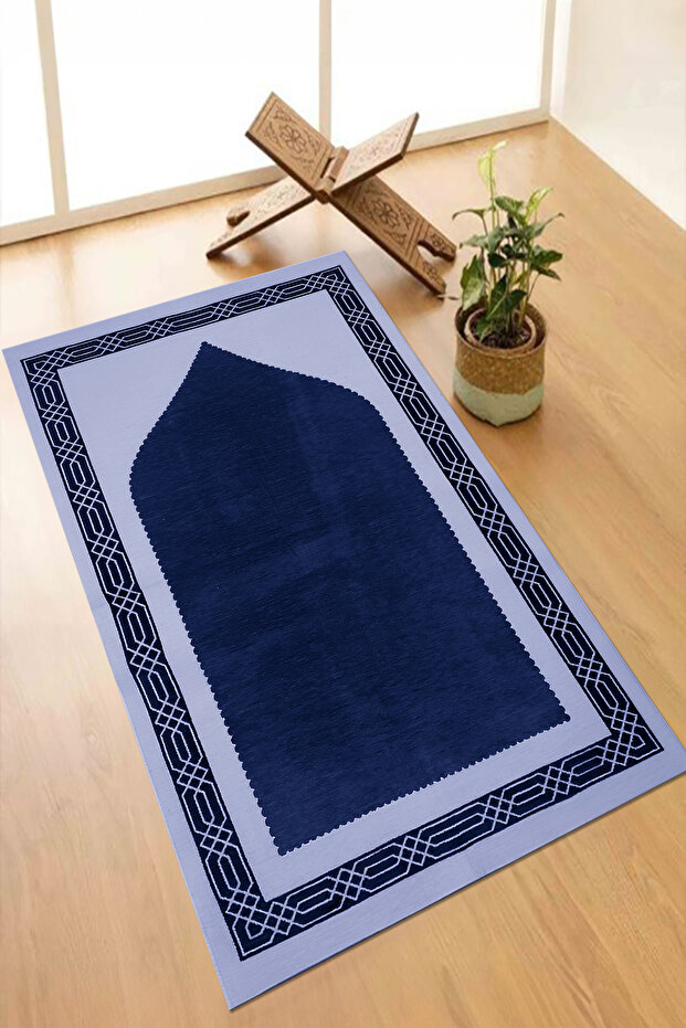 Digital Printed Non-Slip Base Washable Dowry Gift Prayer Mat Prayer Rug