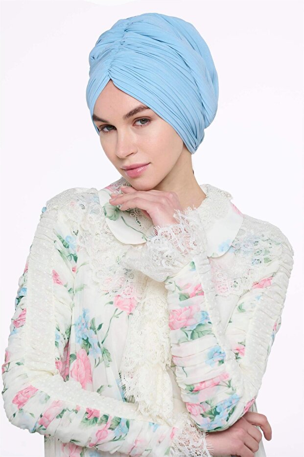 ÇAPRAZ BAĞLAMALI BONE Mavi - 3