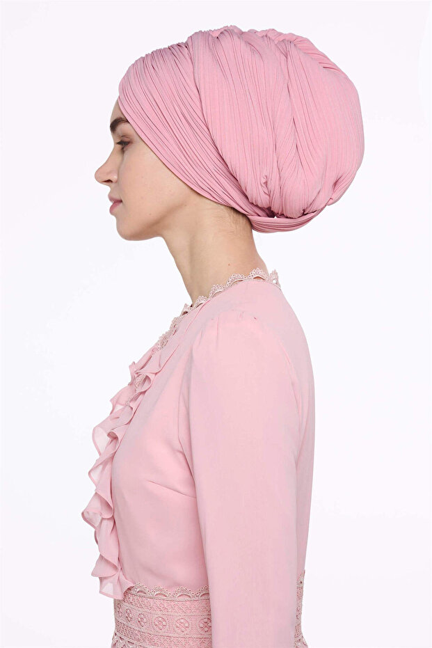 ÇAPRAZ BAĞLAMALI BONE Pembe - 3