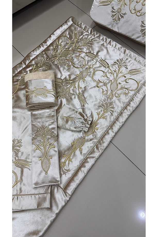 İPEK SİM SIRMA SECCADE SET - 8