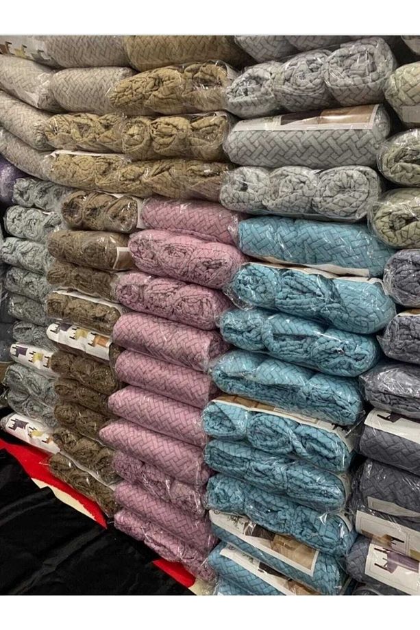 6 Lı Tuğla Desen Standart Esnek Yüksek Kaliteli Yıkanabilir Sandalye Örtüsü - 4