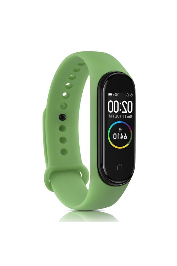 Flexible Colorful Replaceable Silicone Cord Fully Compatible with Xiaomi Mi Band 5 and Mi Band 6