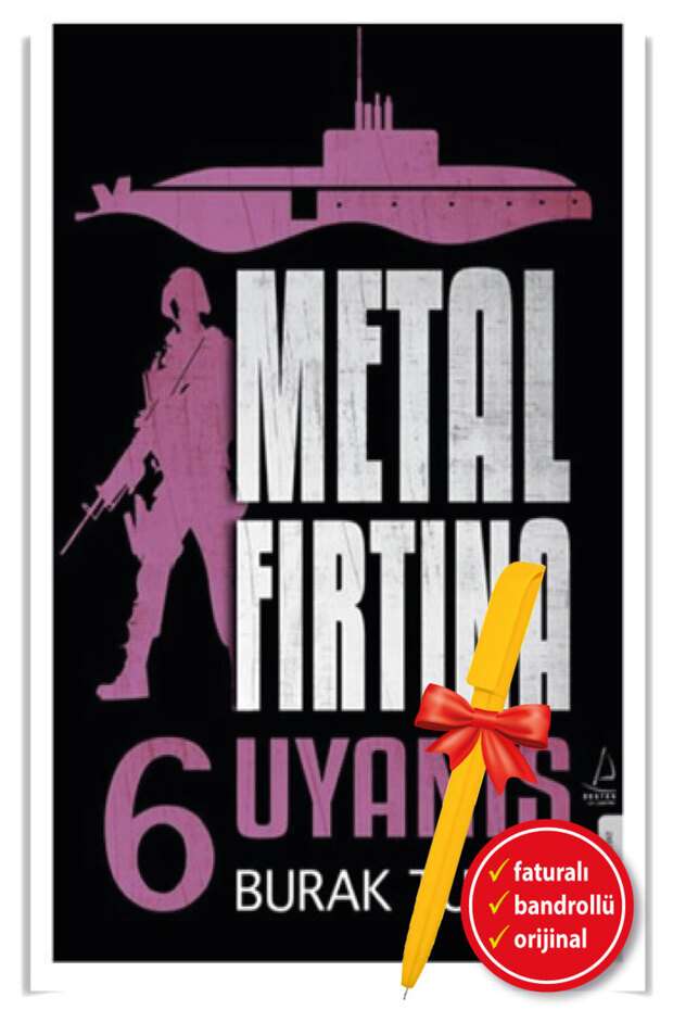Alfa Kalem+Metal Fırtına 6-Uyanış (Burak Turna)-YENİ -Literature/Novel-Support Book