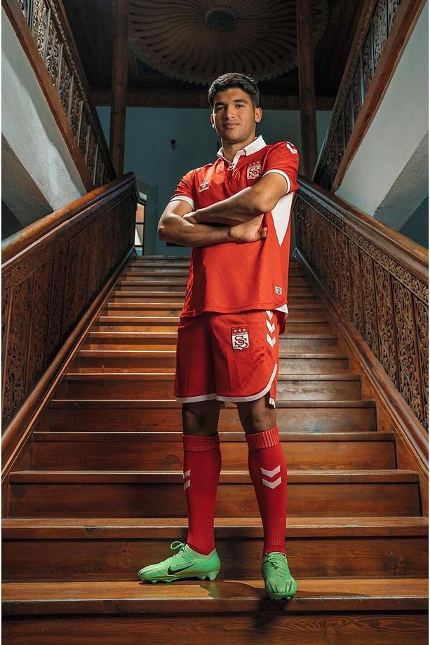 Sivasspor 2024-2025 Yetişkin Kırmızı Forma Tek Üst - 6