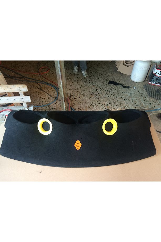 Renault Clio 3 Hacbek Pandizot 4x20cm Midrange Polyesterli Portlu - 2