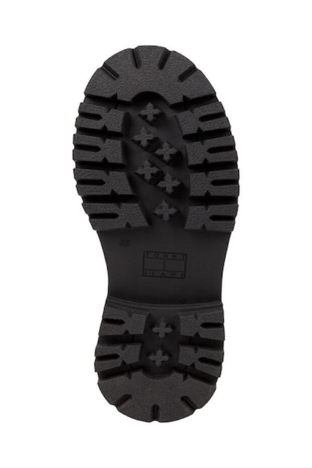 LEATHER BOOTS WITH LOGO - 5