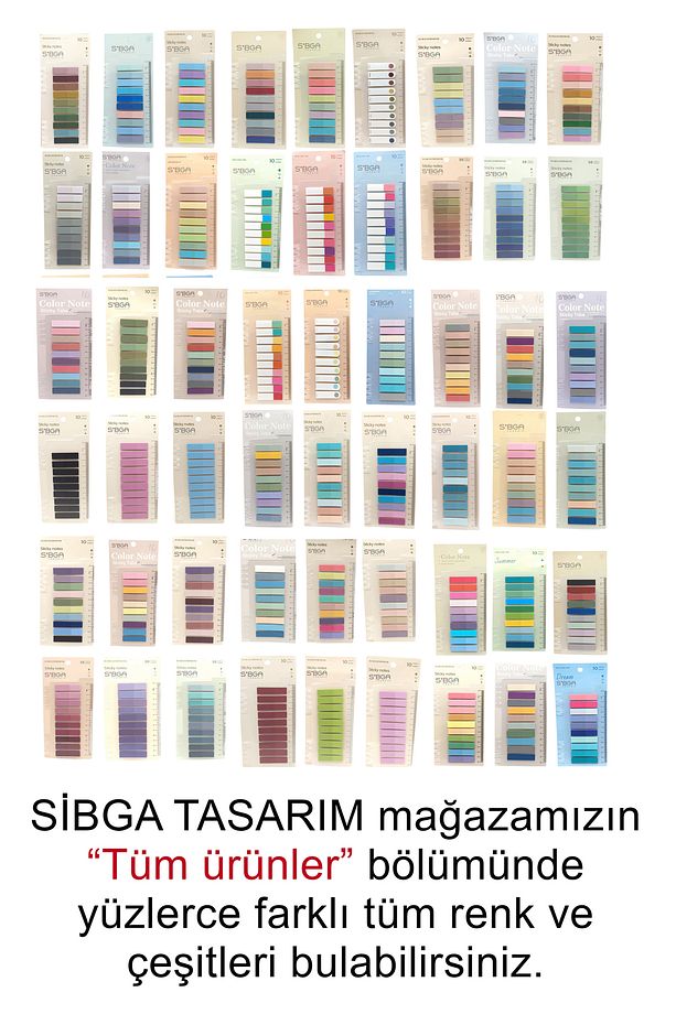Şeffaf Beyaz Renksiz Transparan Postit Post-it Post It. Kitap Ayracı Ayraç Postit Sticker 200 Yaprak - 8