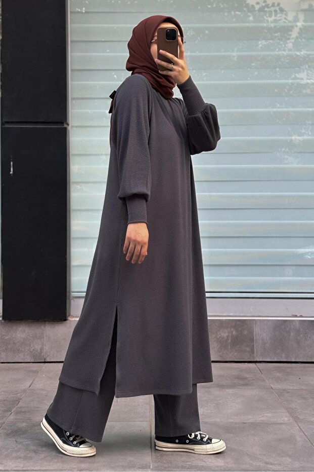 Triko Takım - Antrasit - 1