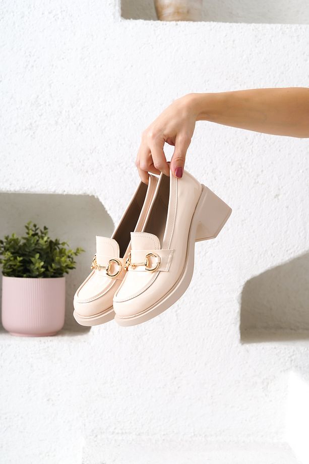 New 2104 Toka Detayli Loafer Ayakkabı - 1