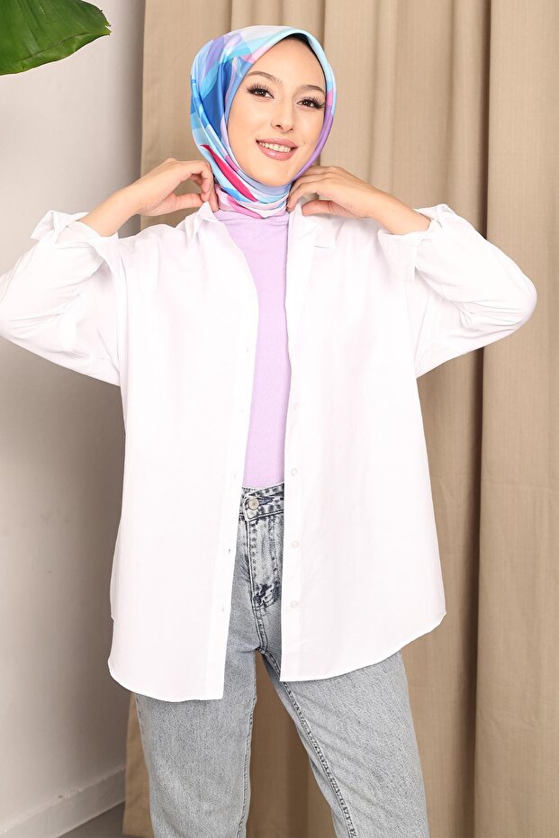 Біла сорочка Basic - 1