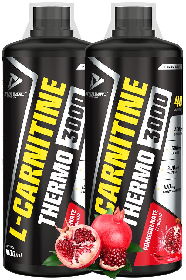 Thermo L-carnitine 3000 Mg X 2 Adet - 2000 ml - Nar Aromalı - 80 Servis - L-karnitin - 1