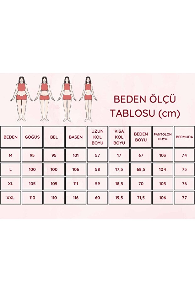 ADA TEKS Ekru Dantelli Gecelik Sabahlık Takımı - 5