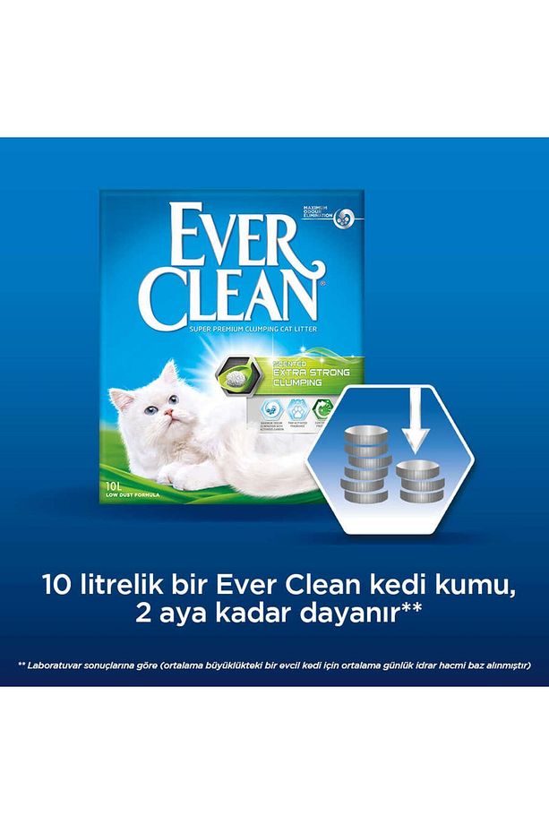 Scented Extra Strong Clumpıng Kokulu Extra Güçlü Topaklaşan Kedi Kumu 10 Lt - 3