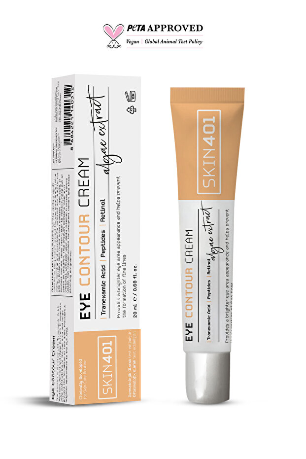 Retinol, Peptide & Tranexamic Acid Eye Care Cream 20 ml – Anti-Dark Circle and Fine Line Appearance