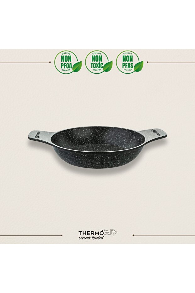 Döküm Saplı Güveç Sahan | 22cm | Gri - 1