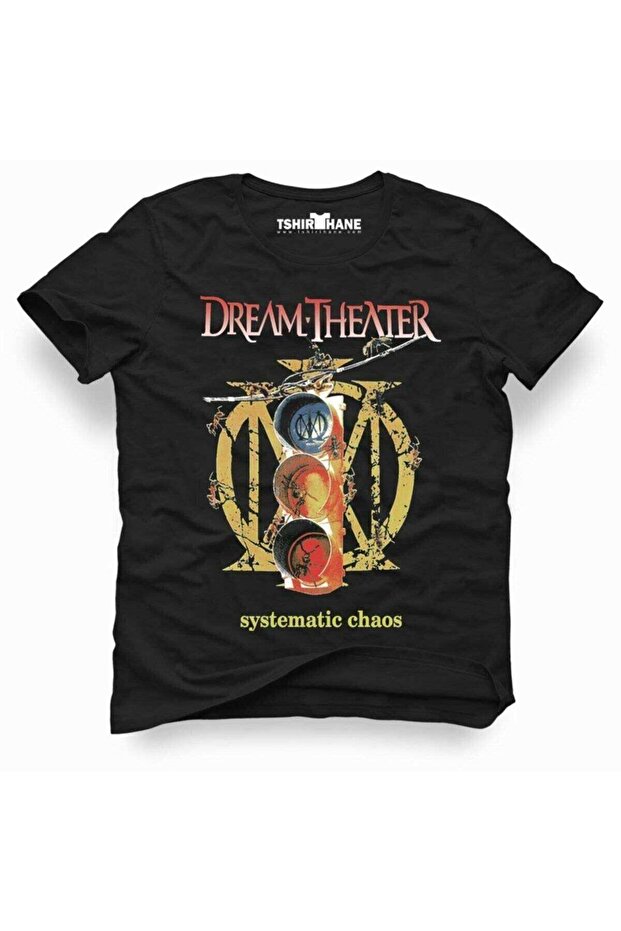 Dream Theater Systematic Chaos Rock Metal Music Printed Men T-Shirt