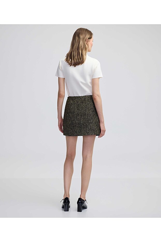 Tüvit mini etek - 6