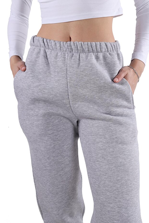 بدلة رياضية مطاطية رمادية بطول 8000 متر - 8