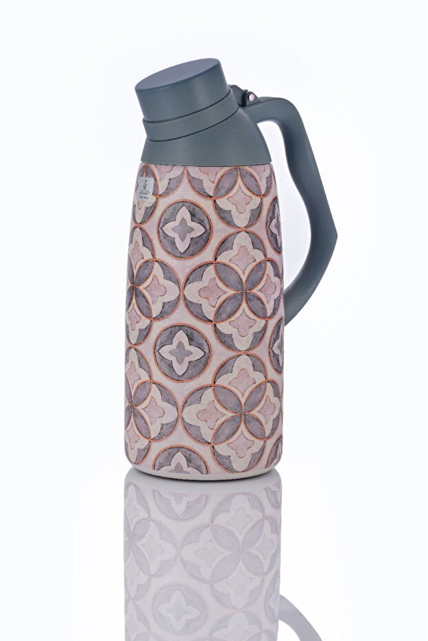 Rania Timeless Plastic Thermos from Saif Gallery, 2.5 L - Light Green