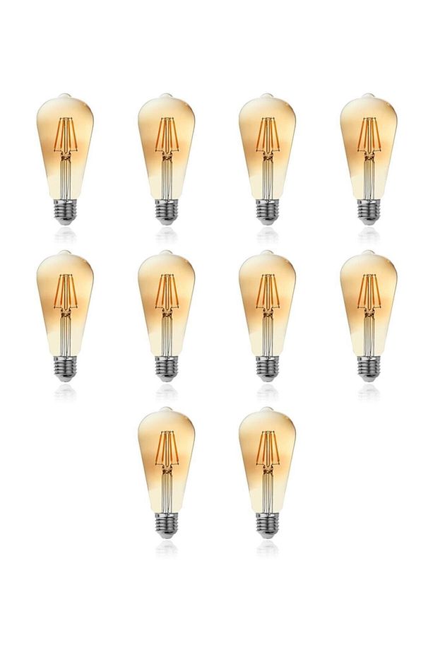 8w St64 Rustik Led Ampul 10'lu Paket - 2