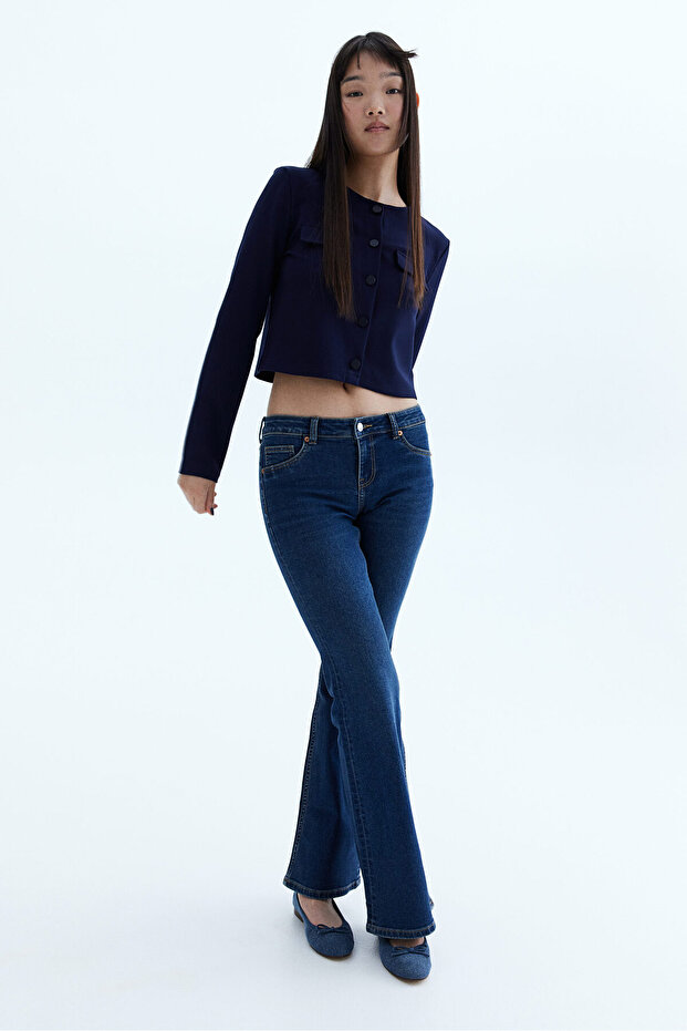 Cep Detaylı Jarse Hırka - 2