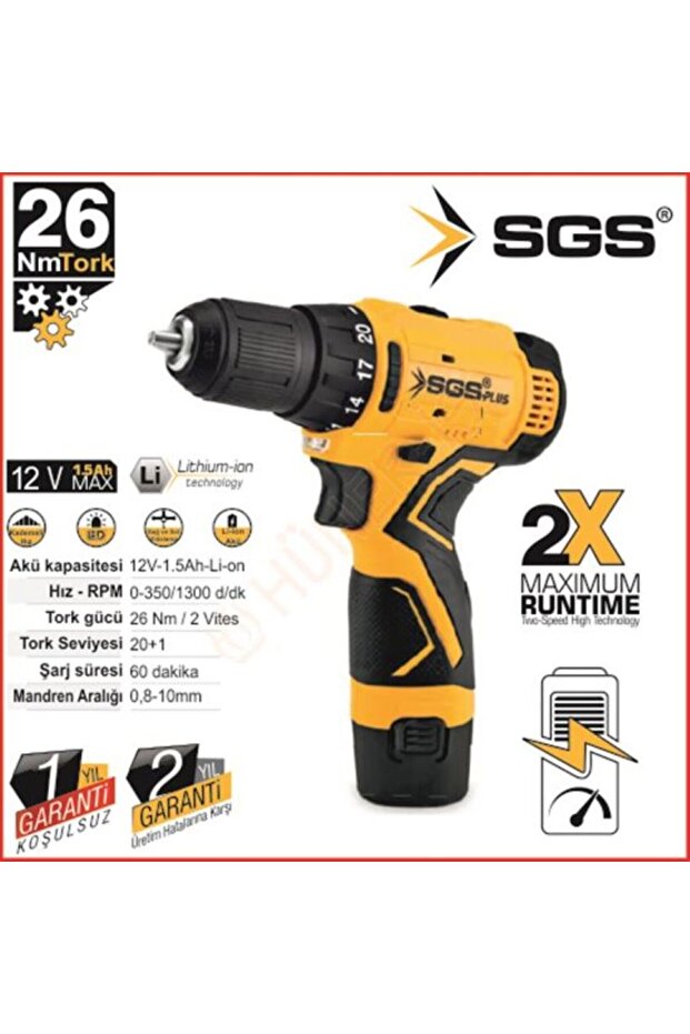 şarjlı vidalama 12v - 1