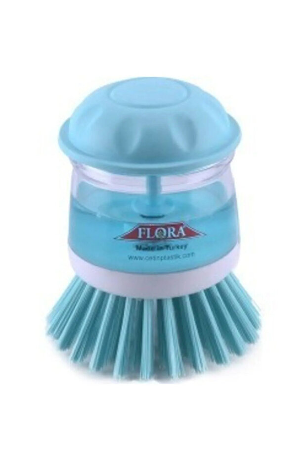 فرشاة مع وعاء المنظفات - 1