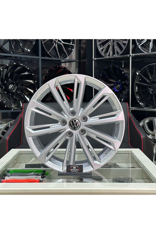 17 Inç 5x112 Vw Passat Jetta Caddy Verona Jant Modeli (4ADET) - 1