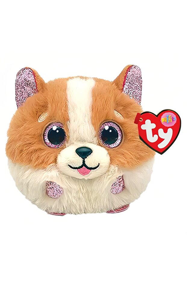 TY Puffies Dog Tanner 10 سم