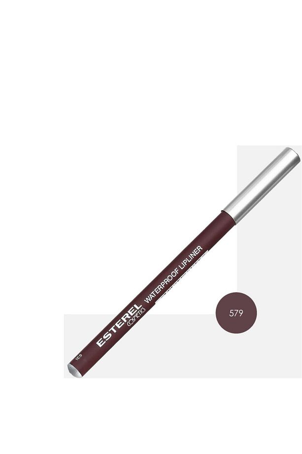 Suya Dayanıklı Dudak Kalemi No: 579 - Toprak, Waterproof Lip Liner No: 579 - Earth - 2