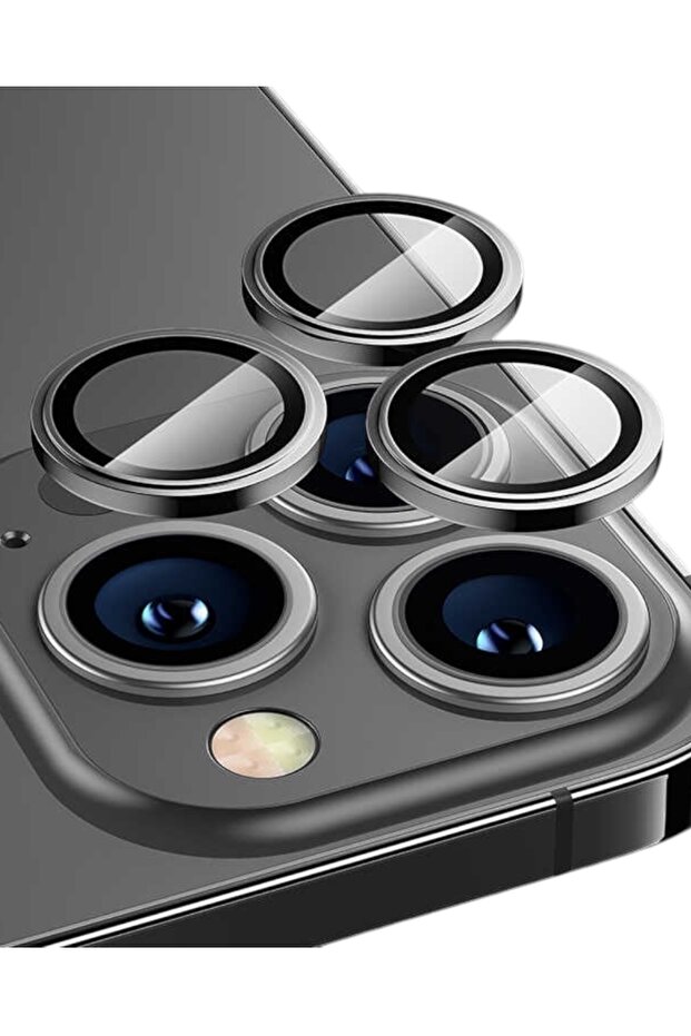Glass Sapphire Camera Lens Protector with iPhone 13 Pro - 13 Pro Max Compatible Installation