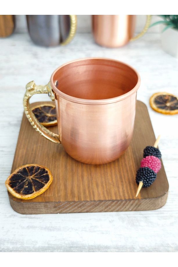 Mule Mug Bakır Kupa Bardak Kaplamasız - 1