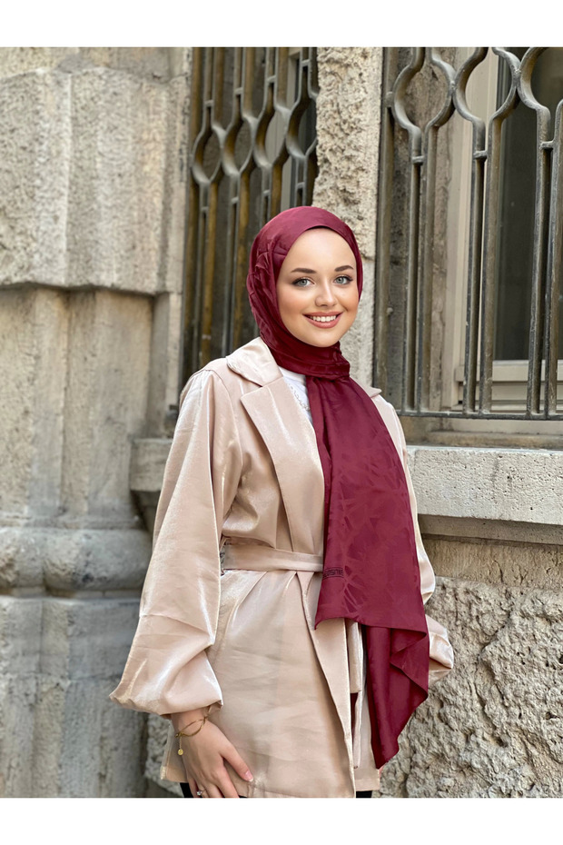 İpeksi Pamuk Jakar Şal - 3