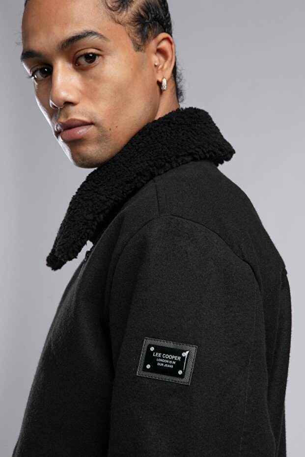 Bert Erkek Mont Siyah - 6