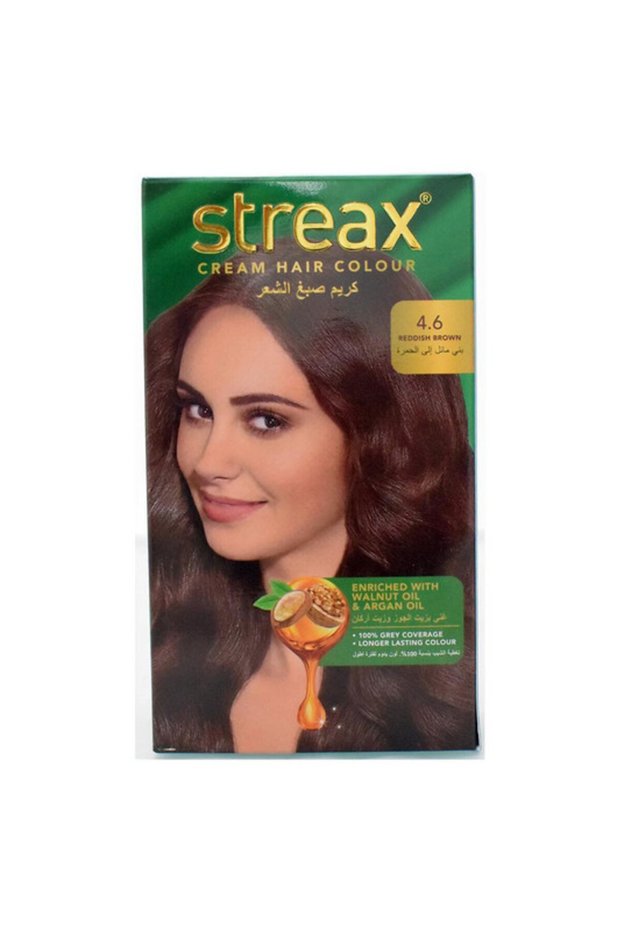Cream Hair Color - Reddish Brown 4.6