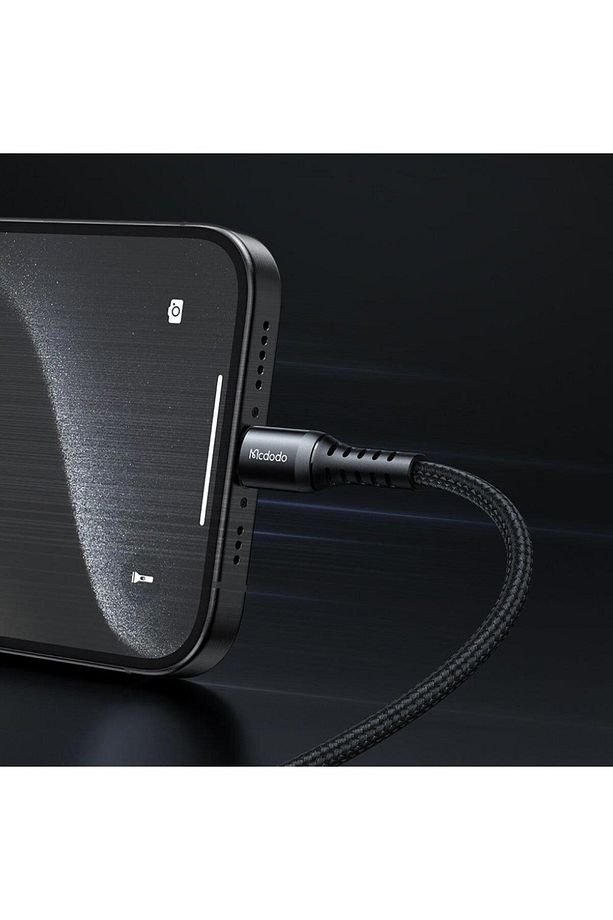CA-5641 60W 3A Type-C To Type-C Şarj ve Data Kablosu Siyah 1M - 4