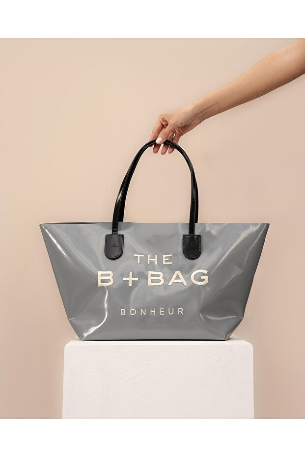 PolyPop Cool Gray Tote Bag - 2