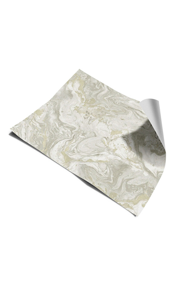 Marble Patterned Foil Laminated Table Coating - Self Adhesive - 3