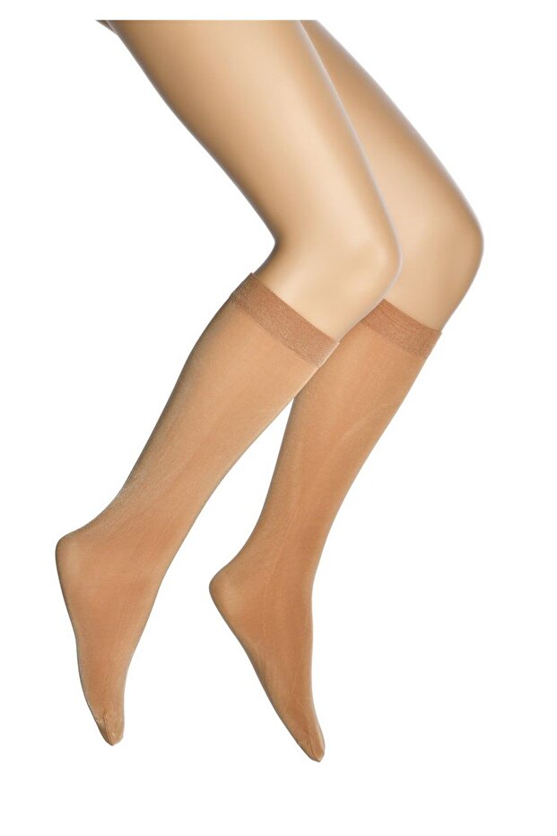 Satin 70 Knee Length Women's Socks