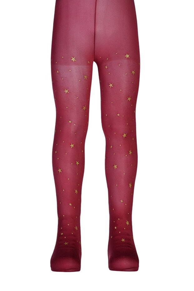 Dream Patterned Glitter Print Micro 50 Kids Pantyhose