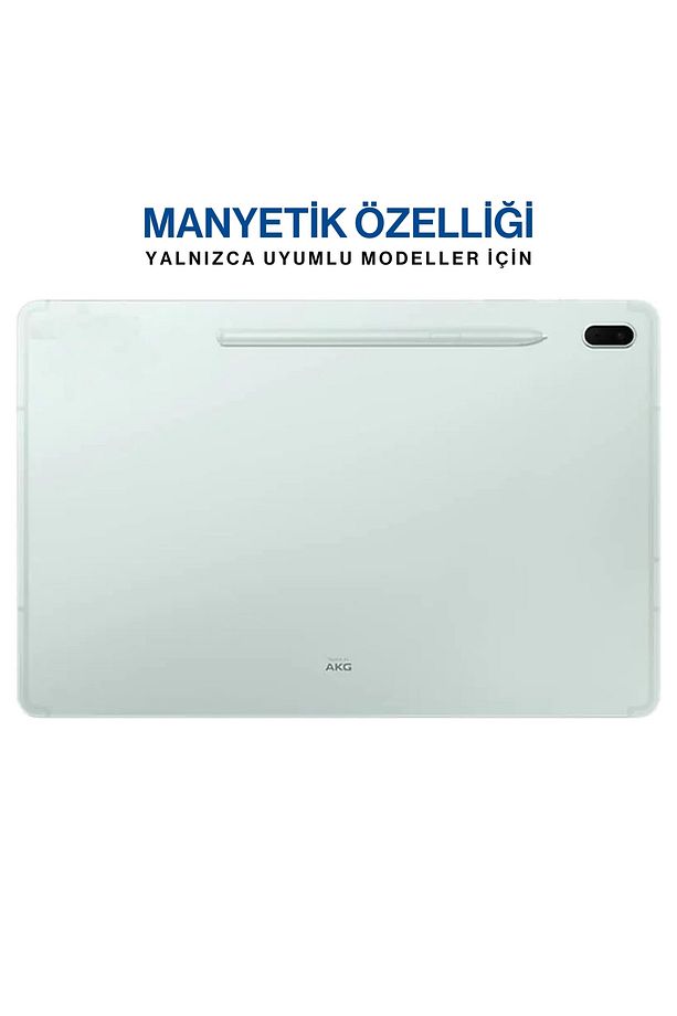 Samsung Galaxy Tab S7 FE SM-T730 T733 SM-T736B Uyumlu S Pen Dokunmatik Stylus Kalem ve Yedek Uç - 2
