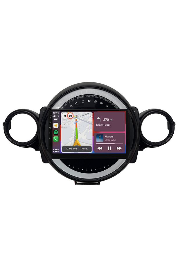 Mini Cooper Uyumlu Android Multimedya Sistemi (2007-2011) CRV4770XP - 5