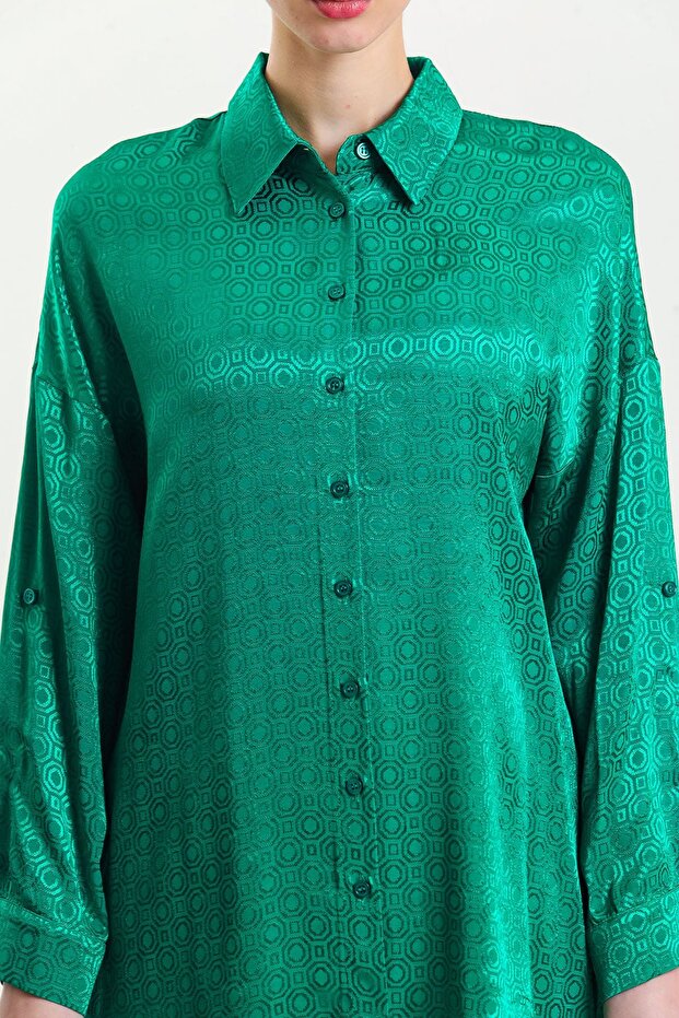 Jakar desenli gömlek - 6