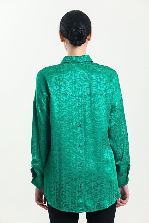 Jakar desenli gömlek - 5