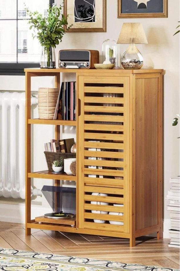 Bambu 3 Raflı Çok Amaçlı Düzenleyici Organizer DB-0005 - 4